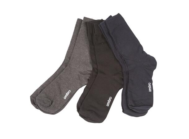 UMBRO 6 Pck Sock Men Box Ass. 39-42 Herrestrømper i gaveboks 